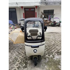 爱玛星瀚CA200正品原装一体棚家用接送孩子老年休闲电动三轮车