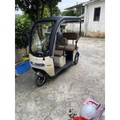 爱玛新款三轮电动车乐维家用长续航高端带棚接送娃孩子