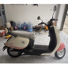 爱玛爱朵电动车高速实用电瓶车成人代步男女轻便电动摩托车