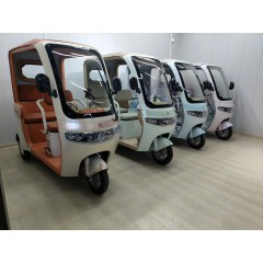 大安力量威龙休闲国标带棚电动三轮车接送孩子客货两用代步车