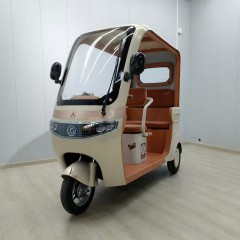 大安力量威龙休闲国标带棚电动三轮车接送孩子客货两用代步车